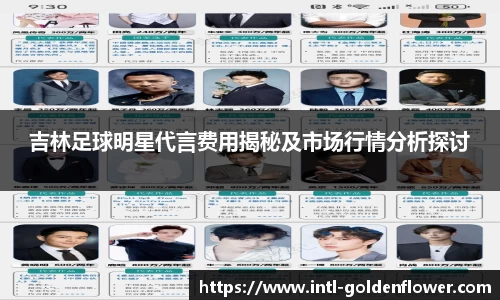 吉林足球明星代言费用揭秘及市场行情分析探讨